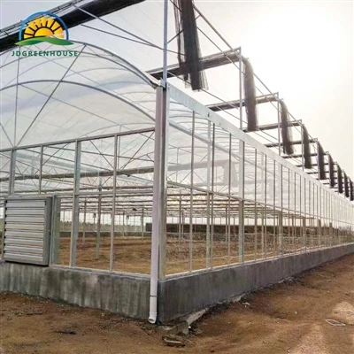 Stålstruktur Generelle termer for multi-span Film Greenhouse